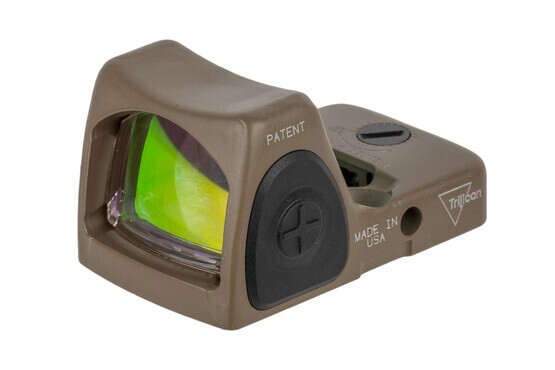 Trijicon 3.25 MOA RMR Type 2 Adjustable LED sniper red dot sight is designed to survive punishing handgun slide use